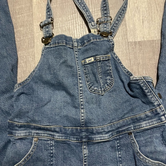 L Women's Lee European Collection Flare Overall Workwear Vintage Size Medium - Picture 3 of 8